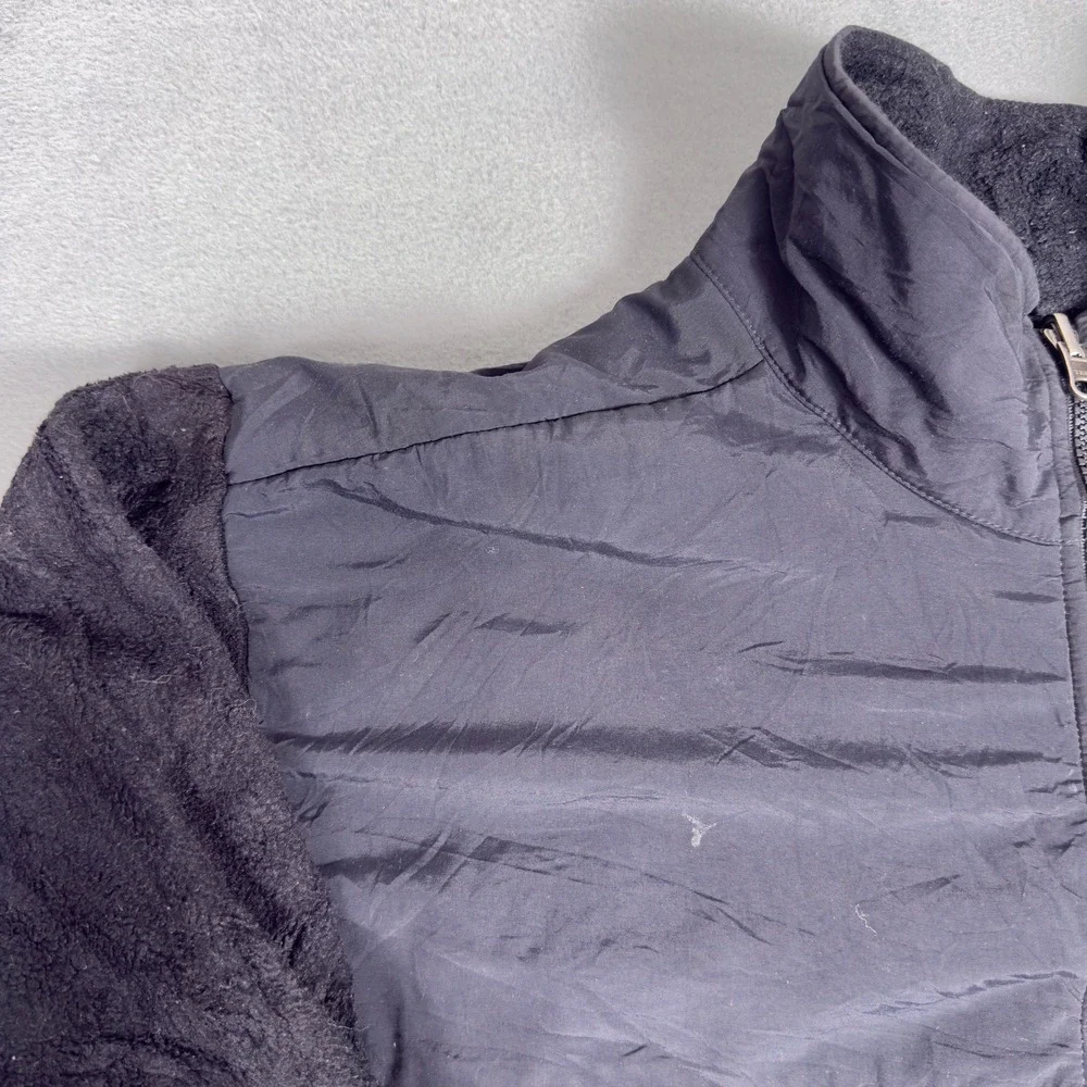 The North Face Denali Fleece Jacket Mens Large Black Full Zip Hybrid Outdoor